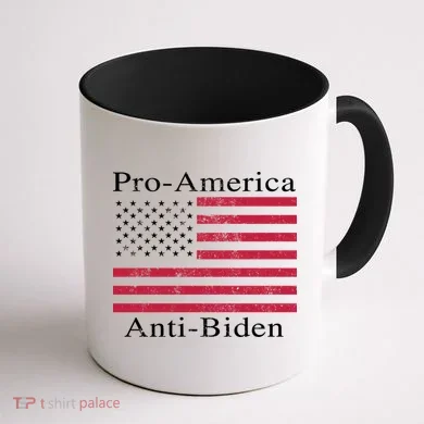 Pro-America Anti-Biden Coffee Mug back
