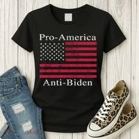 Pro-America Anti-Biden Women's T-Shirt thumb 3