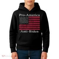 Pro-America Anti-Biden Kids Hoodie thumb 4