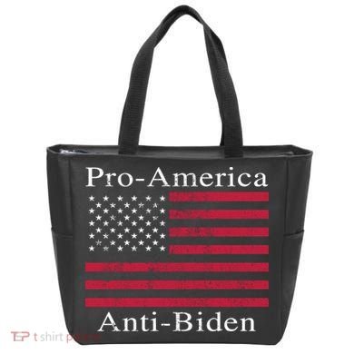 Pro-America Anti-Biden Tote Bag