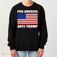 Pro America Anti Trump Women's Sweatshirt thumb 0