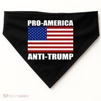 Pro America Anti Trump USA-Made Doggie Bandana thumb 0