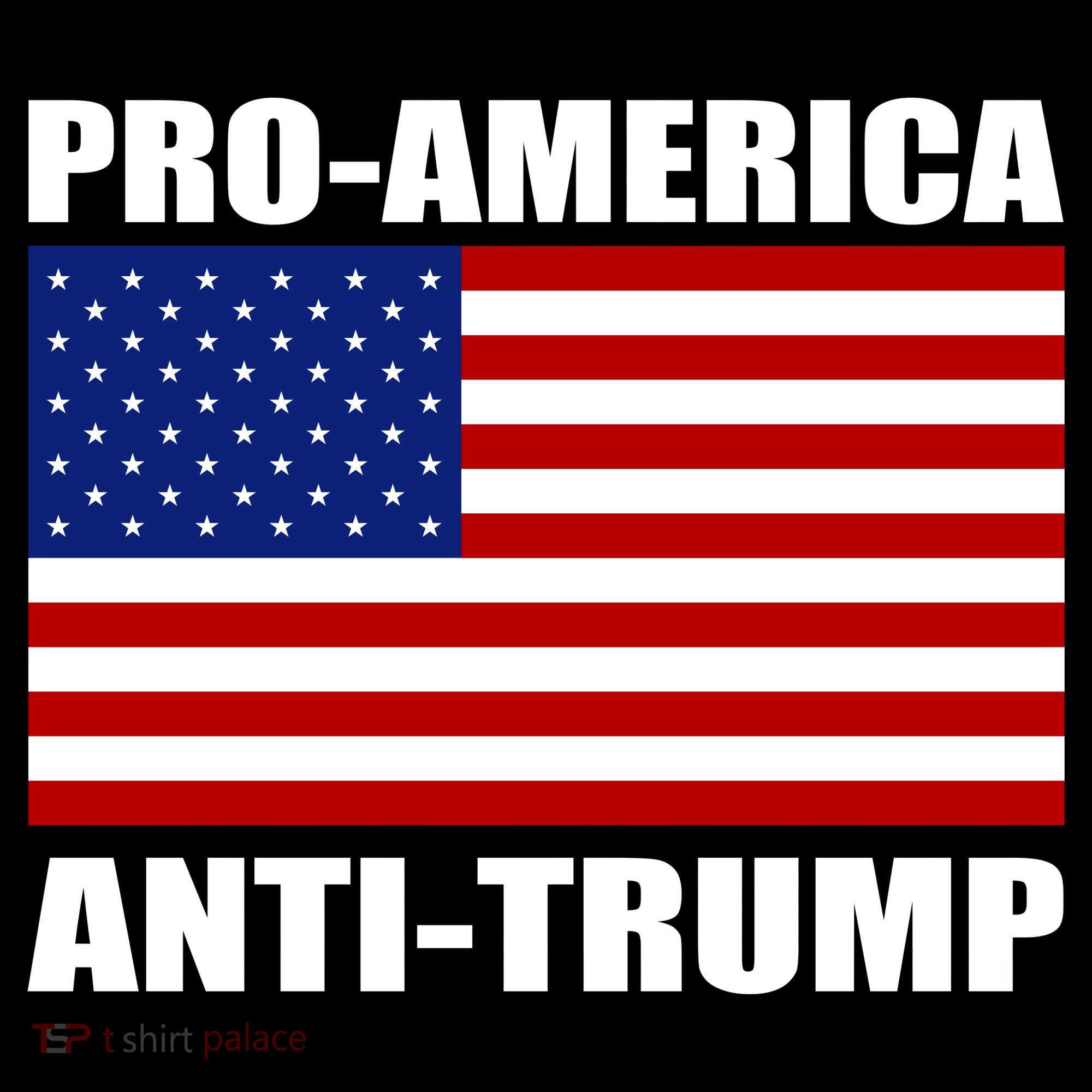 Pro America Anti Trump Backpack
