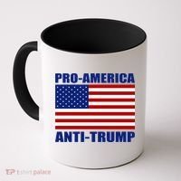 Pro America Anti Trump Coffee Mug thumb 0