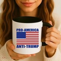 Pro America Anti Trump Coffee Mug thumb 3