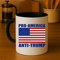 Pro America Anti Trump Coffee Mug thumb 4