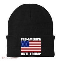 Pro America Anti Trump Beanie thumb 0