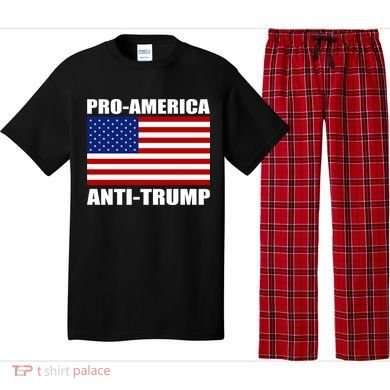 Pro America Anti Trump Pajama Set