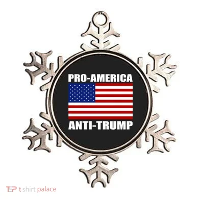 Pro America Anti Trump Ornament