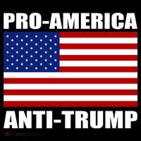 Pro America Anti Trump Ornament thumb 1