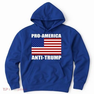 Pro America Anti Trump Hoodie