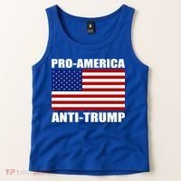 Pro America Anti Trump Tank Top thumb 2