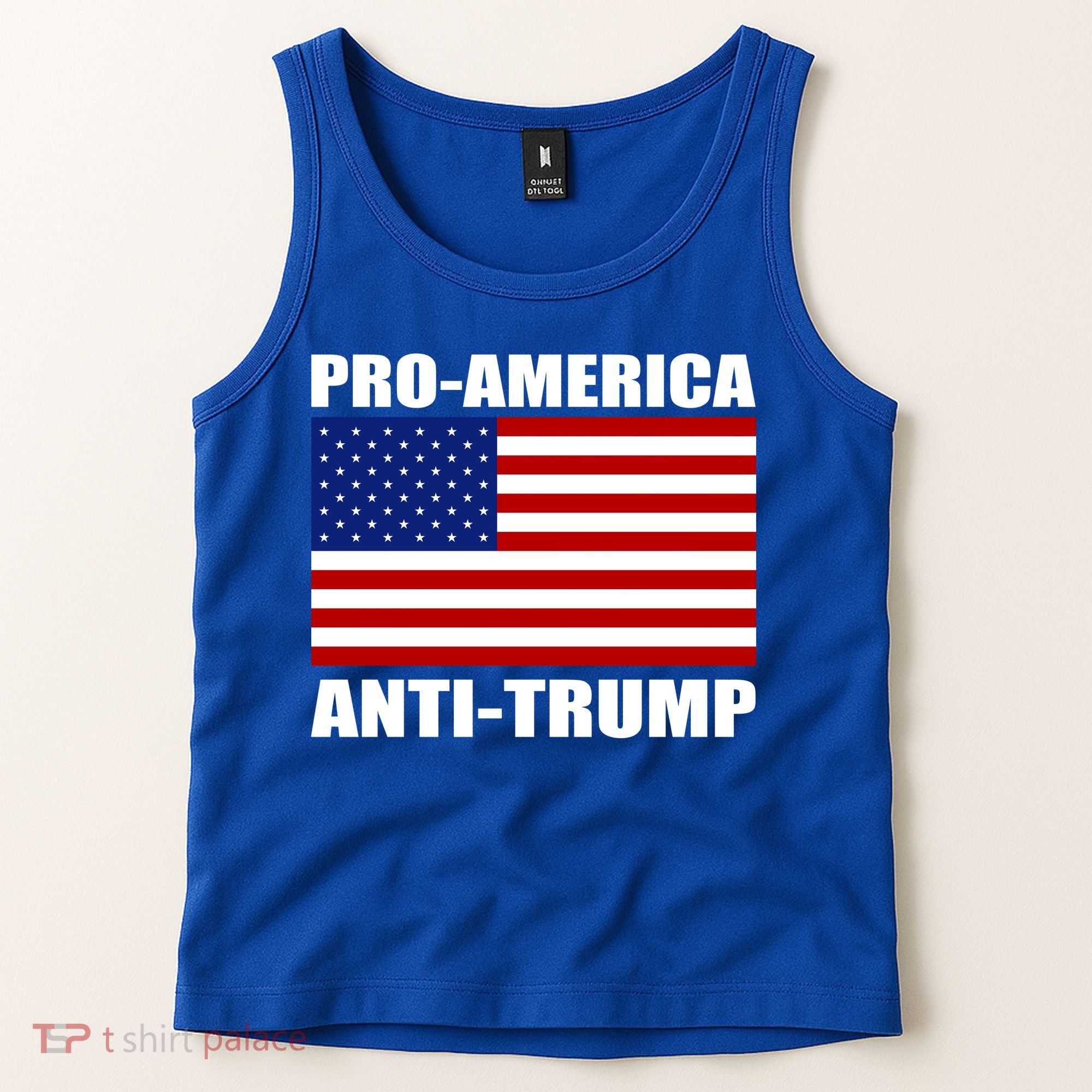 Pro America Anti Trump Tank Top