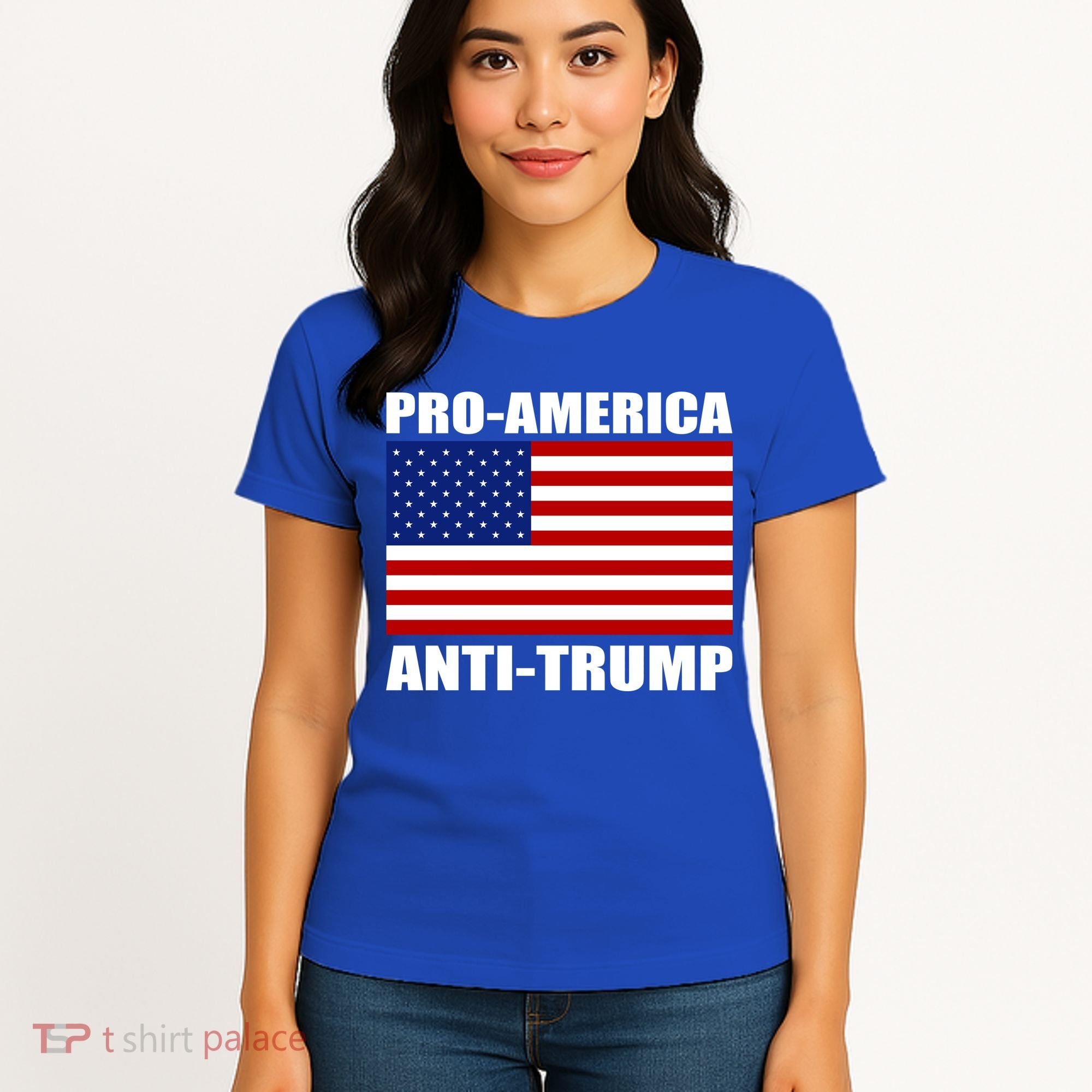 Pro America Anti Trump Women's T-Shirt