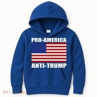 Pro America Anti Trump Kids Hoodie thumb 0