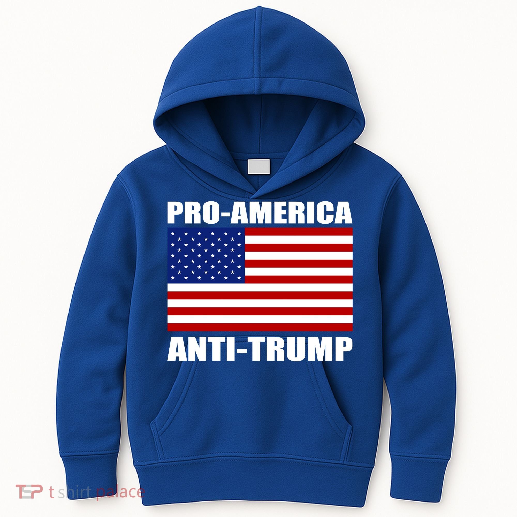 Pro America Anti Trump Kids Hoodie