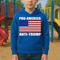 Pro America Anti Trump Kids Hoodie thumb 2