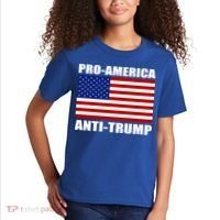 Pro America Anti Trump Kids T-Shirt thumb 2