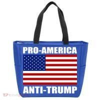 Pro America Anti Trump Tote Bag thumb 0