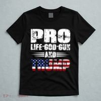 Pro Life God Gun And Trump T-Shirt thumb 5