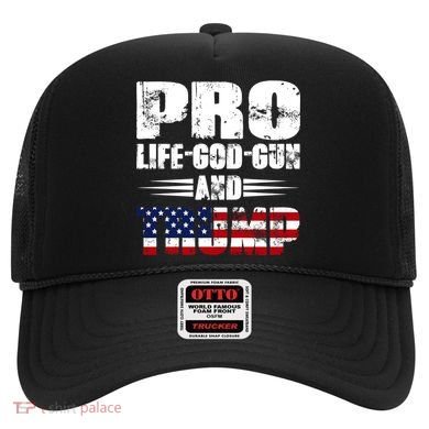 Pro Life God Gun And Trump Hat