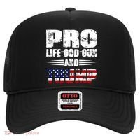 Pro Life God Gun And Trump Hat thumb 0