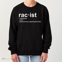 Pro Republican Funny The Liberal Racist Definition Women's Sweatshirt thumb 0