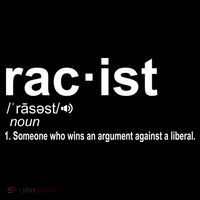 Pro Republican Funny The Liberal Racist Definition Ornament thumb 1