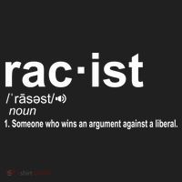 Pro Republican Funny The Liberal Racist Definition Hat thumb 2