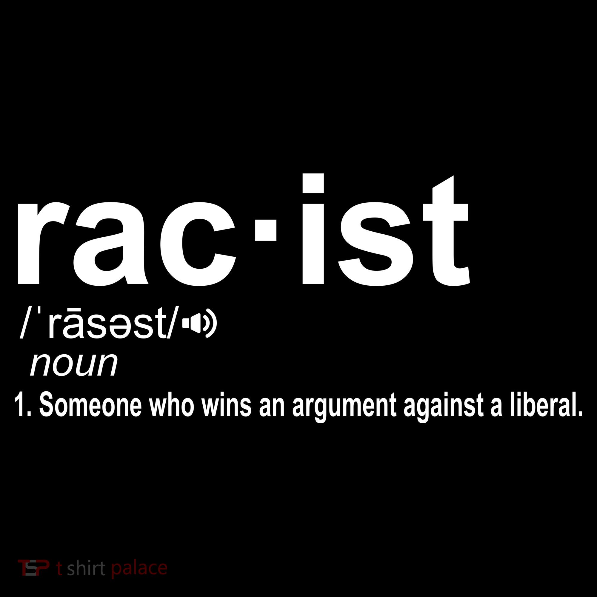 Pro Republican Funny The Liberal Racist Definition Visor