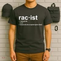 Pro Republican Funny The Liberal Racist Definition T-Shirt thumb 6