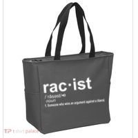 Pro Republican Funny The Liberal Racist Definition Tote Bag thumb 2