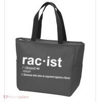 Pro Republican Funny The Liberal Racist Definition Tote Bag thumb 3