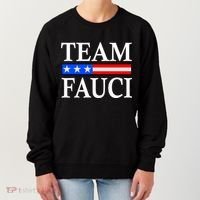 Pro Team Dr Fauci USA Flag Women's Sweatshirt thumb 0
