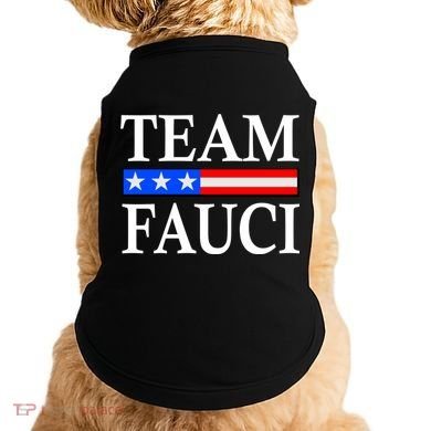 Pro Team Dr Fauci USA Flag Doggie Tank