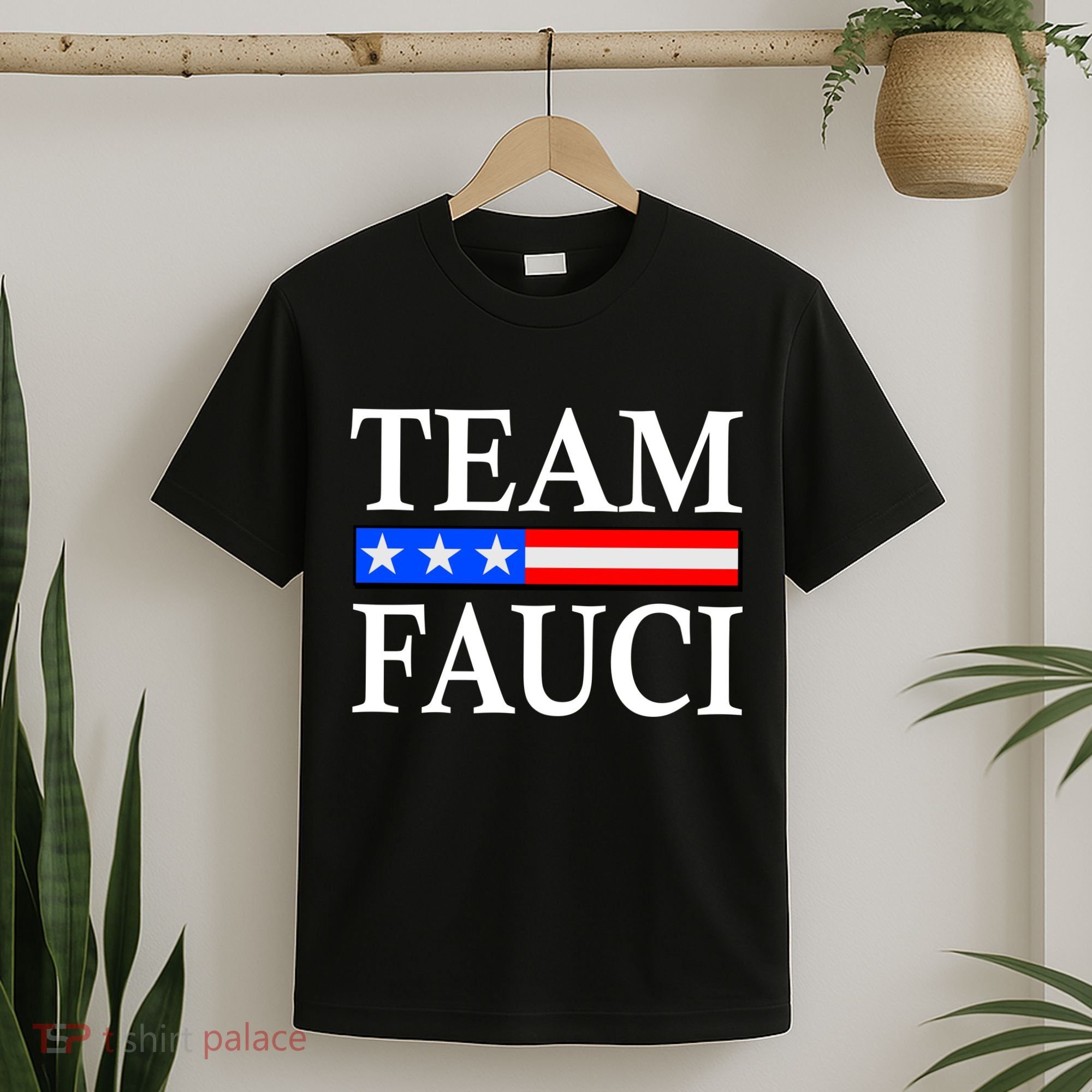 Pro Team Dr Fauci USA Flag T-Shirt