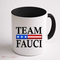 Pro Team Dr Fauci USA Flag Coffee Mug thumb 1