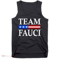 Pro Team Dr Fauci USA Flag Tank Top thumb 0