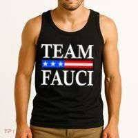 Pro Team Dr Fauci USA Flag Tank Top thumb 3