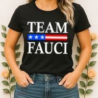 Pro Team Dr Fauci USA Flag Women's T-Shirt thumb 2