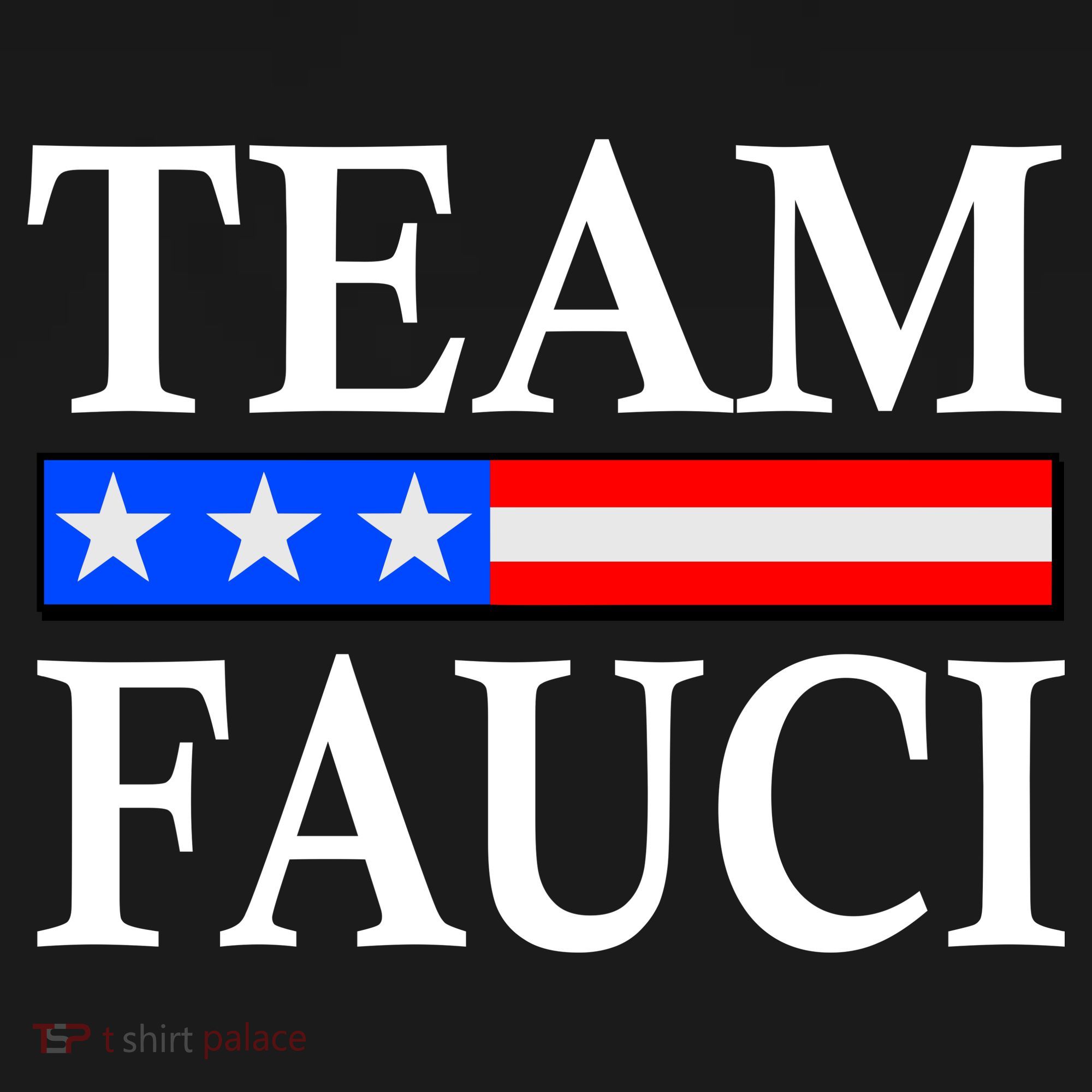 Pro Team Dr Fauci USA Flag Women's T-Shirt