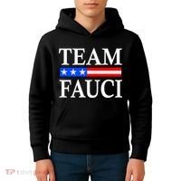 Pro Team Dr Fauci USA Flag Kids Hoodie thumb 4