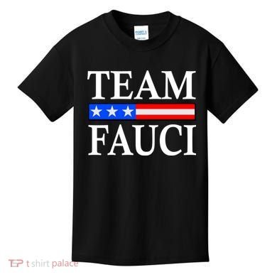 Pro Team Dr Fauci USA Flag Kids T-Shirt