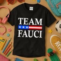 Pro Team Dr Fauci USA Flag Kids T-Shirt thumb 3