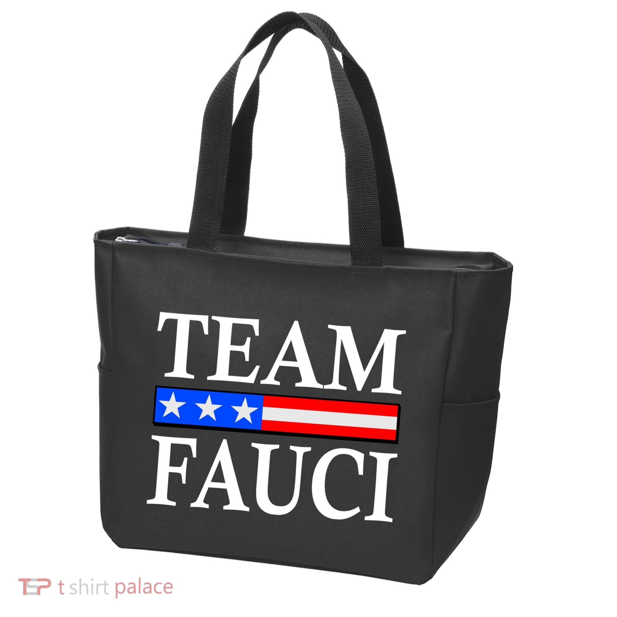 Pro Team Dr Fauci USA Flag Tote Bag