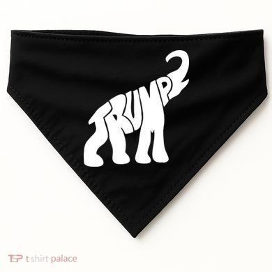 Pro Trump Elephant USA-Made Doggie Bandana