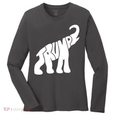Pro Trump Elephant Women's Long Sleeve Shirt