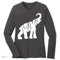 Pro Trump Elephant Women's Long Sleeve Shirt thumb 0