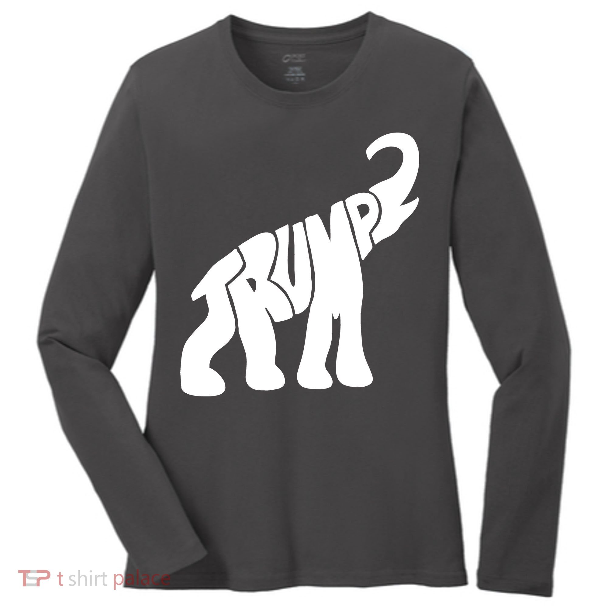 Pro Trump Elephant Women's Long Sleeve Shirt