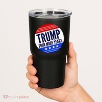 Pro Trump Four More Years Tumbler thumb 2